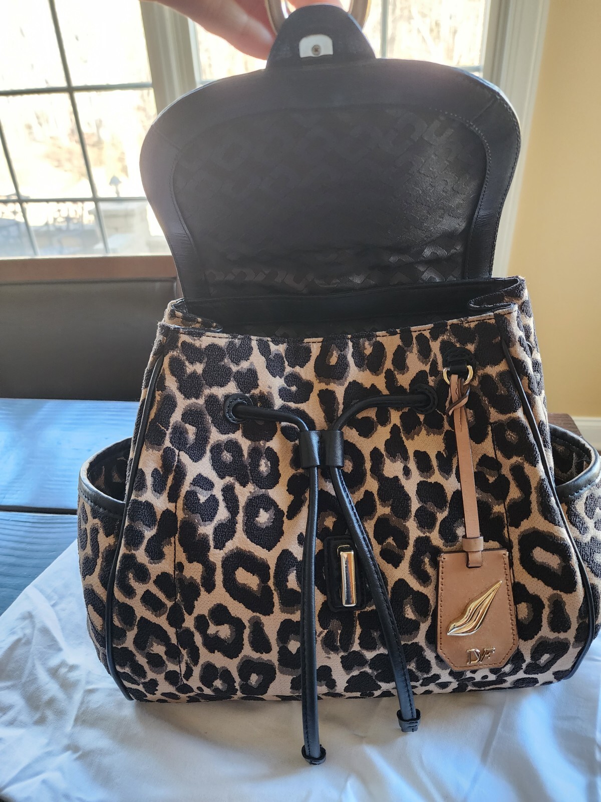 Dvf Leopard Backpack - image 3