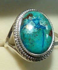 Namibian Shattuckite Ring - special listing - Flash Sale
