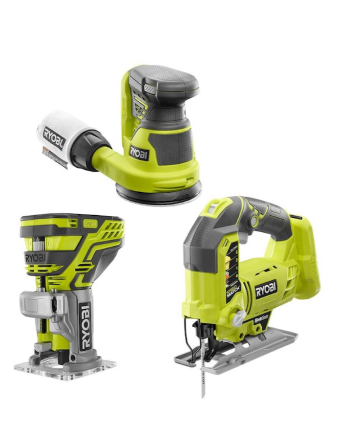 RYOBI ONE+ 18V Cordless Combo Kit (3 