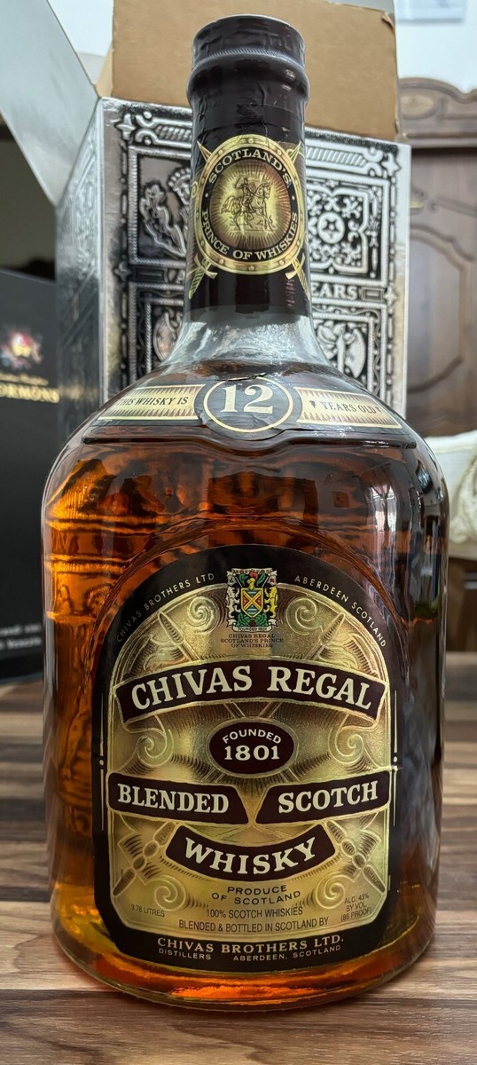Chivas Regal Scotch Whisky Magnum 12 Years Old BLENDED 3,78 Lt 1