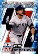 2021 Topps Opening Day Outstanding #OOD-5 Giancarlo Stanton New York Yankees