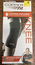 Copper Fit Copper Infused Knee Compression Garment Unisex - Size: Medium