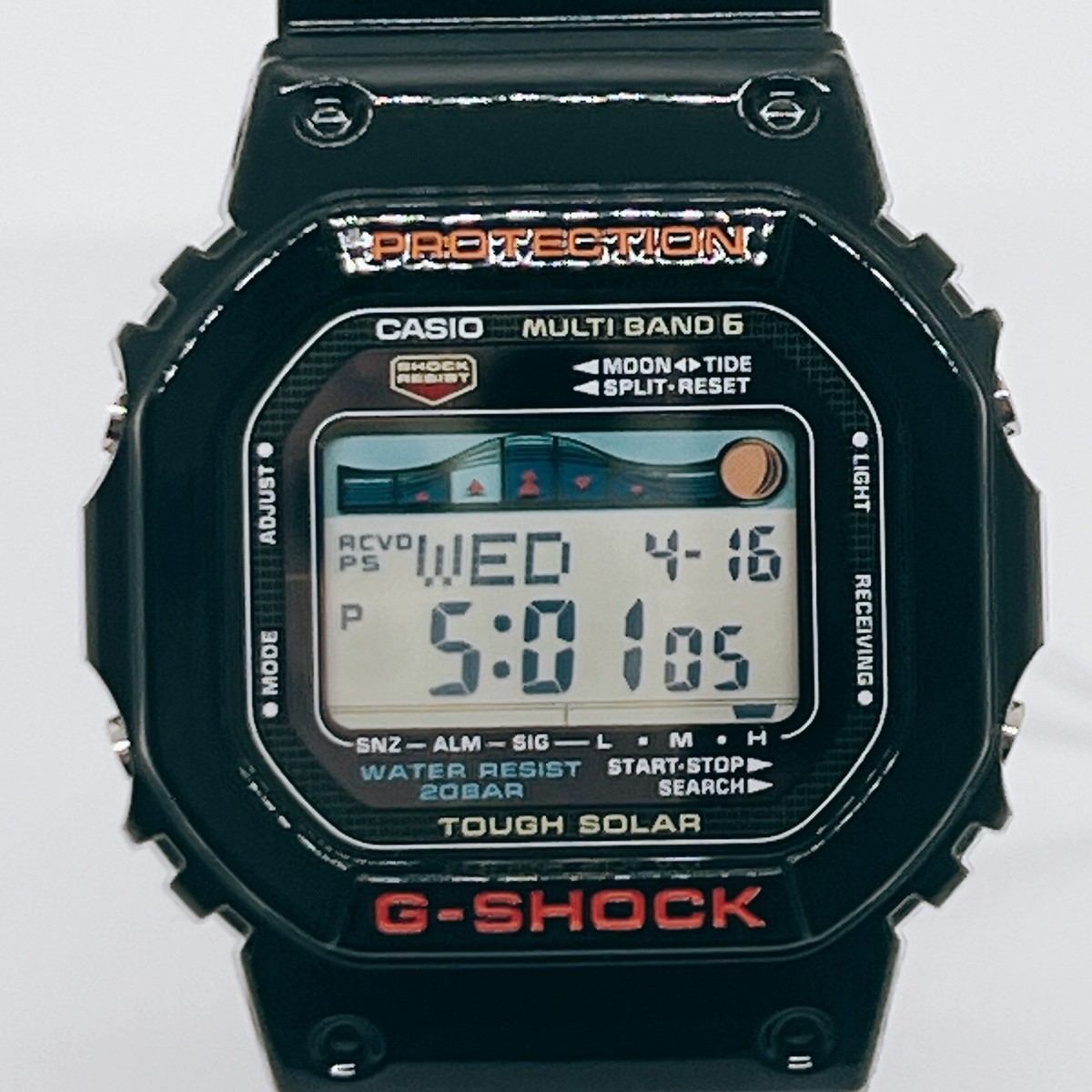 Casio G-shock GWX-5600-1JF G-lide Tough Solar Radio Watch