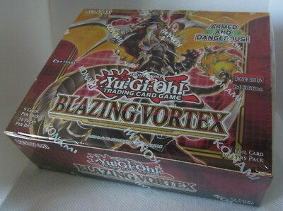 1x Yu-Gi-Oh! Blazing Vortex Booster Display Box 1st Edition EN Neu & OVP Sealed