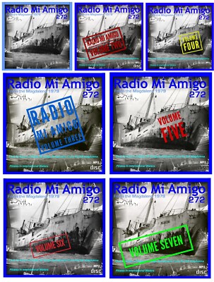 Pirate Radio Mi-Amigo The MS Magdalena Vols 1,2,3,4,5,6,7  listen In Your Car