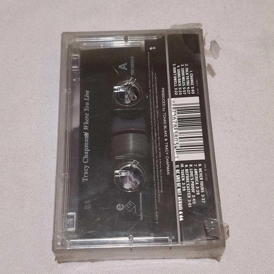 Tracy Chapman - Where You Live 2005 original indonesia tapes BRAND NEW - Image 4 of 4