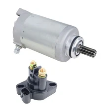 0825-011 Starter & Relay for Arctic Cat 650 4x4 2012 700 H1 4x4 Auto 2008-2011