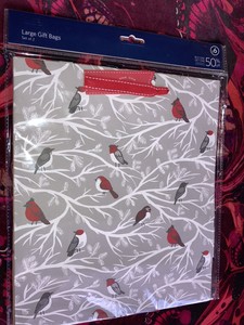 clintons christmas gift bolsas