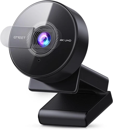 EMEET C950 4K Webcam for PC - 8 Megapixels 4K UHD, PDAF Autofocus, Mic, 70? FOV,