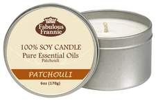 Patchouli 6oz Soy Candle Essential Oil Fabulous Frannie B3G1, Free Ship 2+