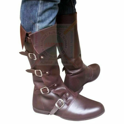 Мужская черная винтажная обувь ручной работы