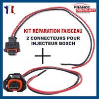2X KabelbüNdel Elektrische Kabelstecker EinspritzdüSe Bosch Alle Marken