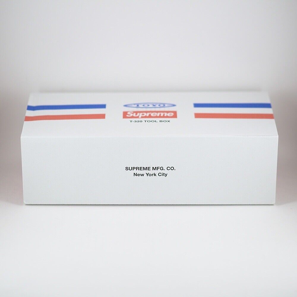 Supreme Toyo Steel T-320 Toolbox Red FW22 BRAND NEW Metal Supreme Toyo Steel T-320 Toolbox Red FW22 BRAND NEW Metal