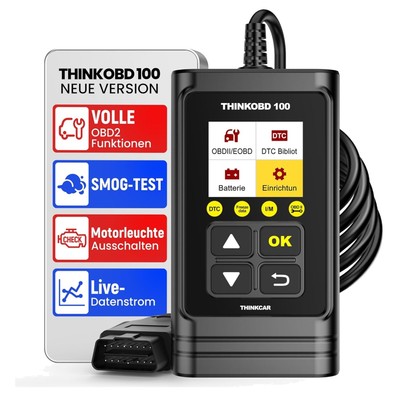 Diagnosegerät Auto OBD2 Scanner Fehlercodes lesen Fiat Peugeot Volkswagen