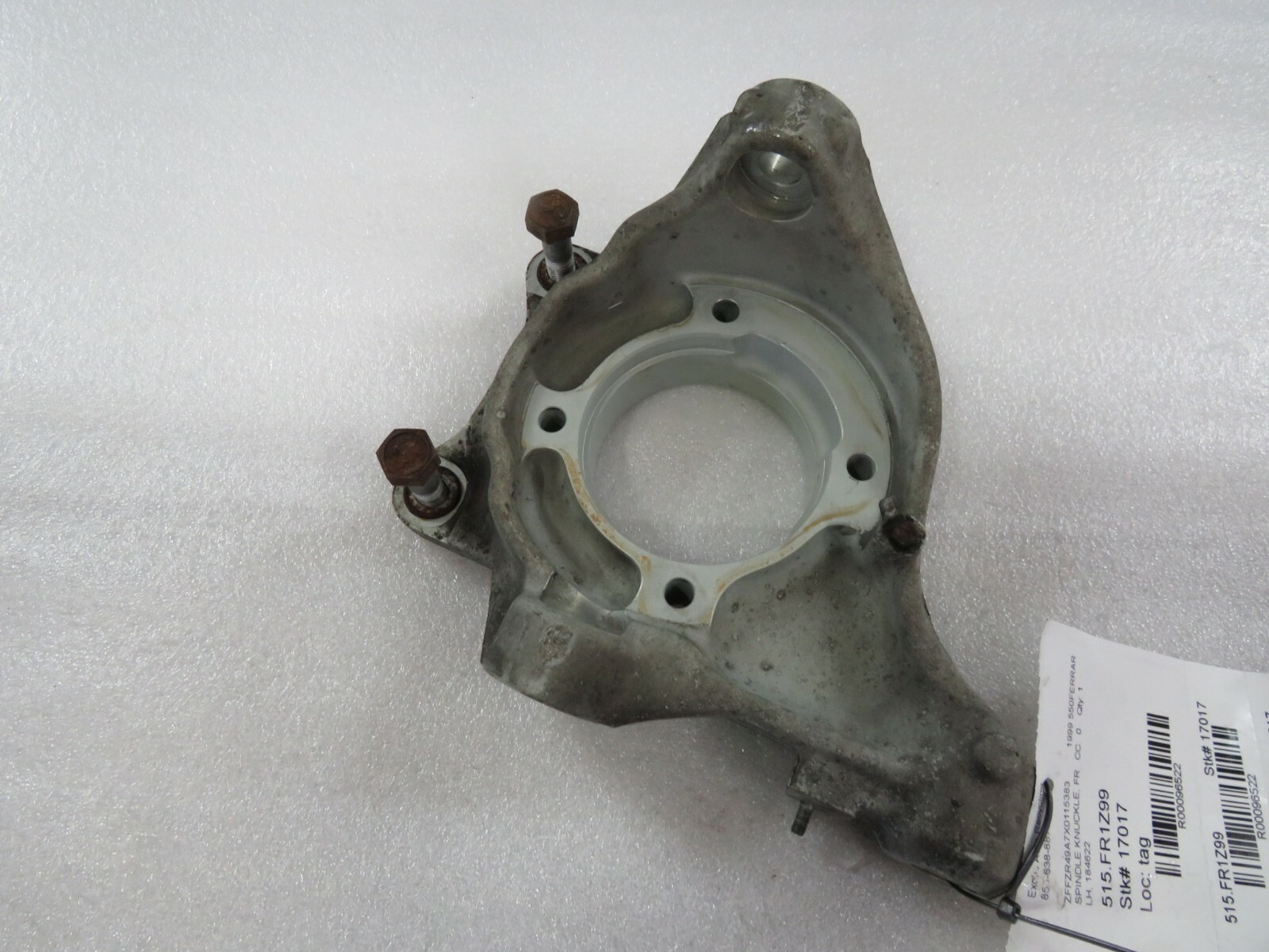 Ferrari 550, LH, Left Front Spindle Knuckle, Used, P/N 184622