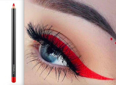 M·A·C Mac - Chromagraphic Pencil Basic Red - Eye Lips Liner Eyeshadow - TikTok
