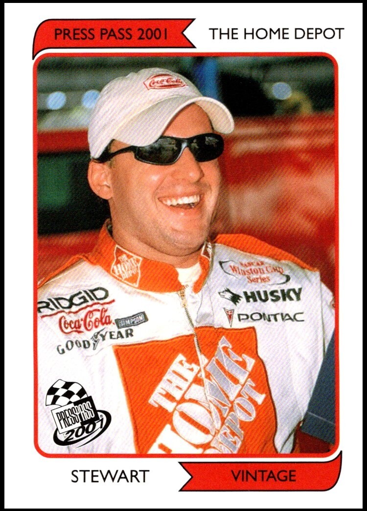 2001 Press Pass Vintage #VN6 Tony Stewart