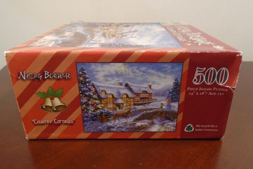 Country Cottages 500 Piece Jigsaw Puzzle Nicky Boehme NEW - Picture 2 of 4