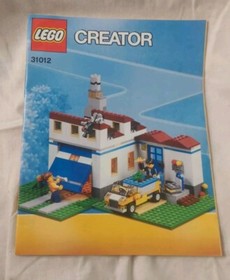 Lego Creator 31012 - 3 In 1 Family House 4 Instruction Manuals Only