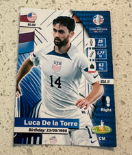 2024 Copa America Cards Luca De La Torre Flash Edition Usa