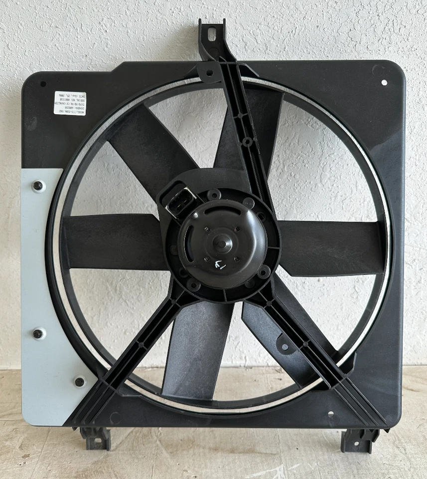 Radiator Cooling Fan For 1990 91 92 93 1994 Chevrolet Cavalier Sunbird 2.2L W/AC - Image 2 of 4