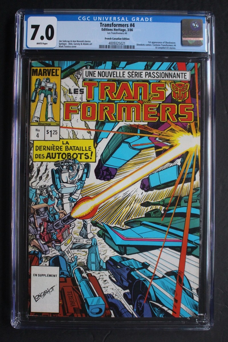 Transformers #4 (Second Run) Cover A Megatron - Comic Book Transformers #4 (Second Run) Cover A Megatron - Comic Book