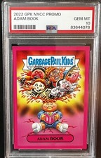2022 GARBAGE PAIL KIDS NYCC PROMO ADAM BOOK PINK PSA 10 GEM MINT