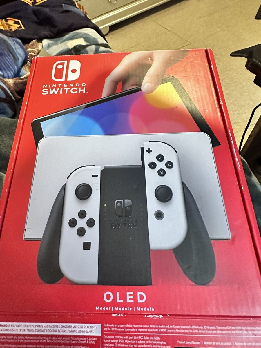 Nintendo Switch OLED HEG-001 7-inch Touchscreen Video Game Console
