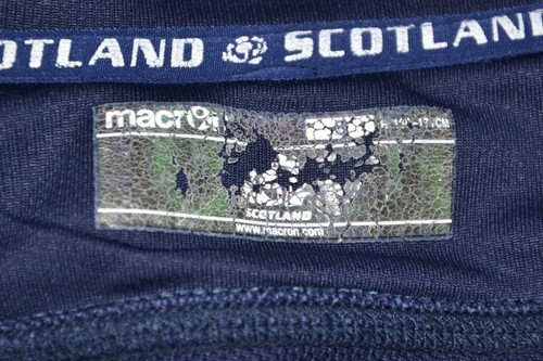 SCOTLAND 2019 LIMITED EDITION RUGBY UNION SHIRT MACRON SIZE S - 第 3/4 張圖片