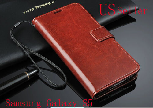 Luxury Flip Case PU Leather Cover Card Slot Wallet Case Various Mobile Phones - Picture 15 of 24