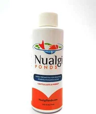 Nualgi 125 ml Natural Pond Treatment & Water Clarifier - Promotes Fish Health