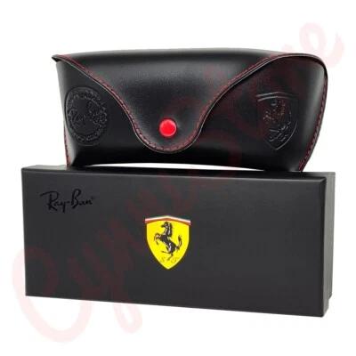RAY-BAN Ray Ban Ferrari Universal Black Soft Case for Sunglasses & Eyeglasses with Cloth