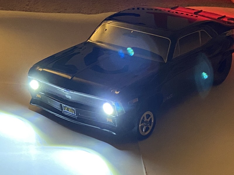 2WD Eliminator No Prep HD Led Lights-Universal Slash2WD Losi22s DR10 Drag HD2W2R