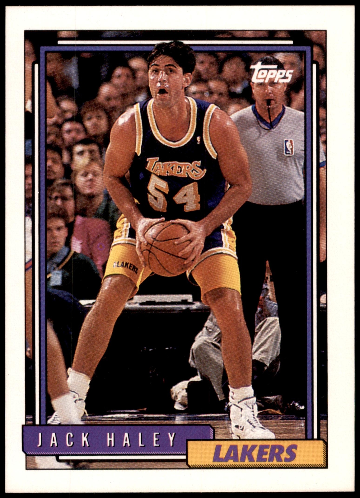Jack Haley #155 1992-93 Topps