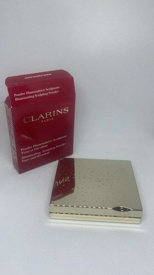 Clarins Paris Illuminating Sculpting Powder Face and Decollete - NEW IN BOX! - Image 3 of 4
