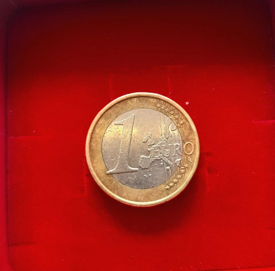 pièce 1 euro rare 2002 hibou avec le s - Photo 2/2