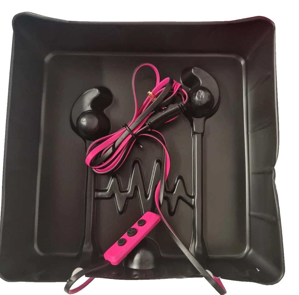 SMS Audio Street by 50 Sport In Ear Wired Headphones Pink Music - Image 3 of 4