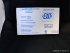 "New" "Other" Preferred Industries Led Exit Sign w/Battery Backup 120/277 Vac