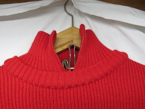 Spyder Vintage rot 100 % neu Wolle Skipullover Medium M 90er - Bild 3 von 8