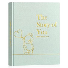Lanpn Baby Memory Book for Boy Girl - The Story of You, Newborn Babys Keepsak...