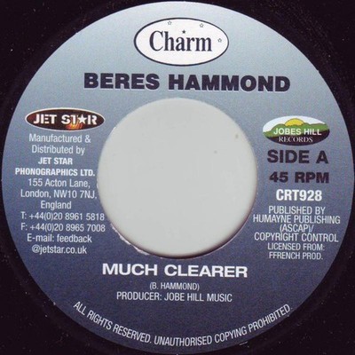 Beres Hammond - Much Clearer (7'')