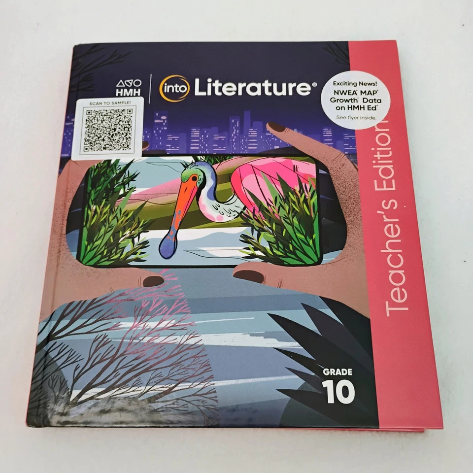 HMH into Literature Grade 10 Teacher Edition Hardcover + Student Book + Guide - Image 2 of 4