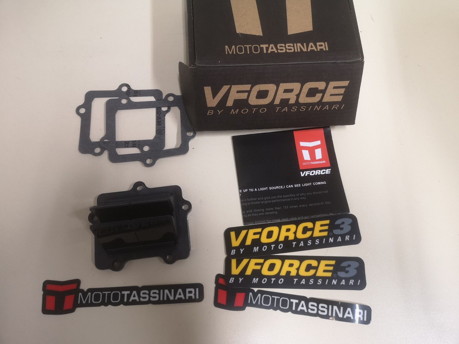Clapet V-Force 3 Suzuki RM250 : fini les pertes de puissance à haut régime