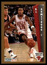 1992-93 Fleer B.J. Armstrong Chicago Bulls #28
