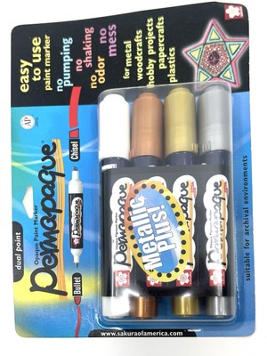 Sakura Permapaque Opaque paint marker sets metallic Plus