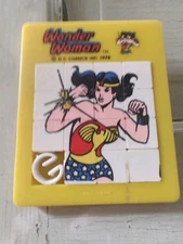 Vintage 1978 WONDER WOMAN DC Comics Sliding Puzzle Slide Puzzle Game
