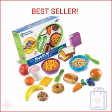 Learning Resources New Sprouts Munch It Pretend Play Food, Develops Imaginative