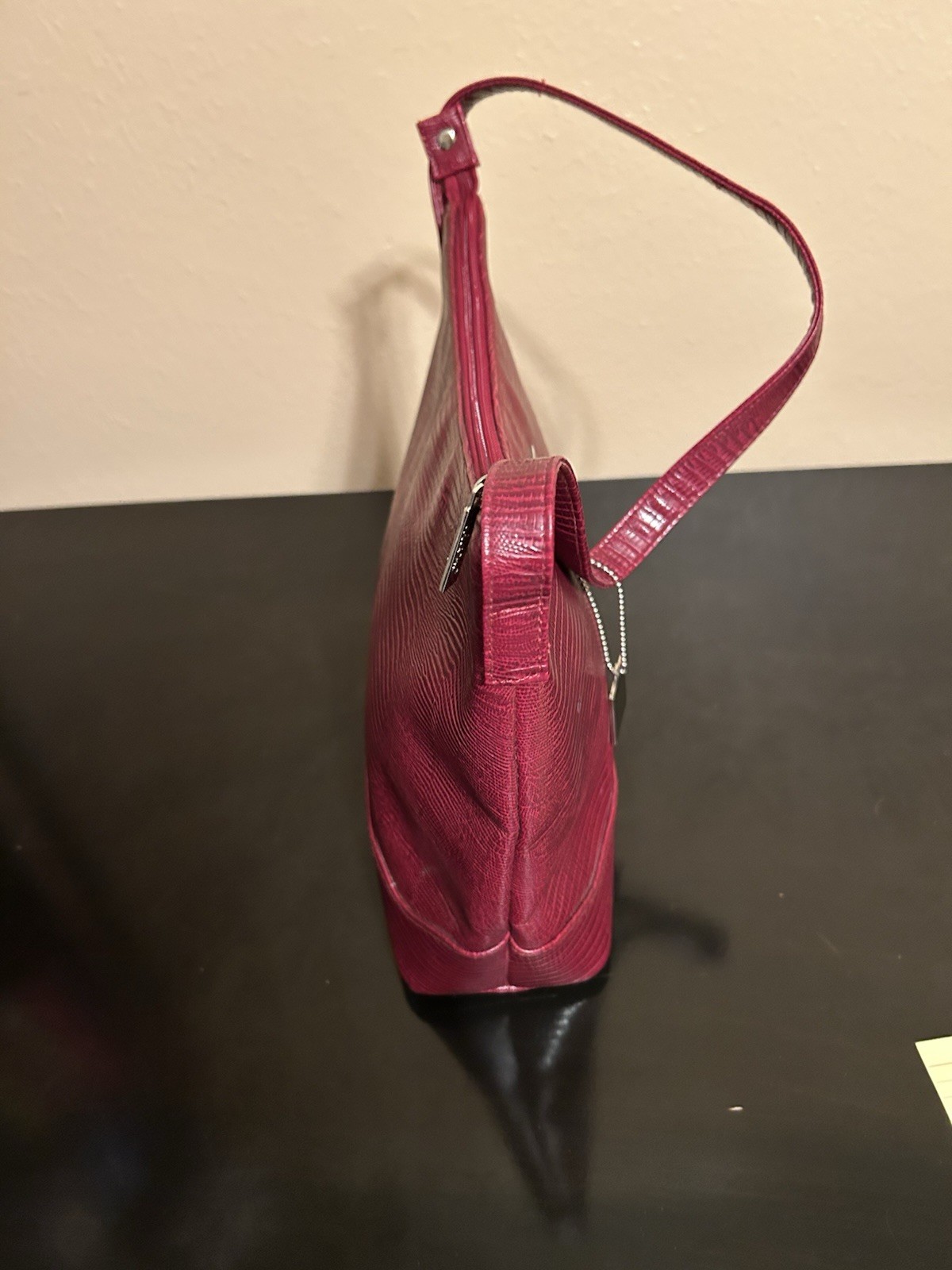 Mossimo Red Shoulder Bag, Preowned - image 3