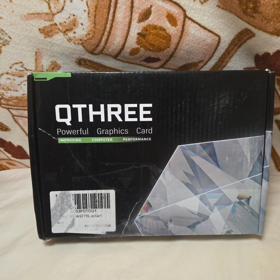 QTHREE NVIDIA GeForce GT 710 LP 2GB DDR3 Low Profile Graphics Card Tested Works - Image 2 of 4