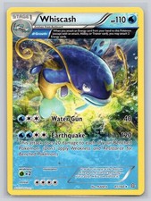 2015 NM Whiscash 41/160 Rare Primal Clash Pokemon